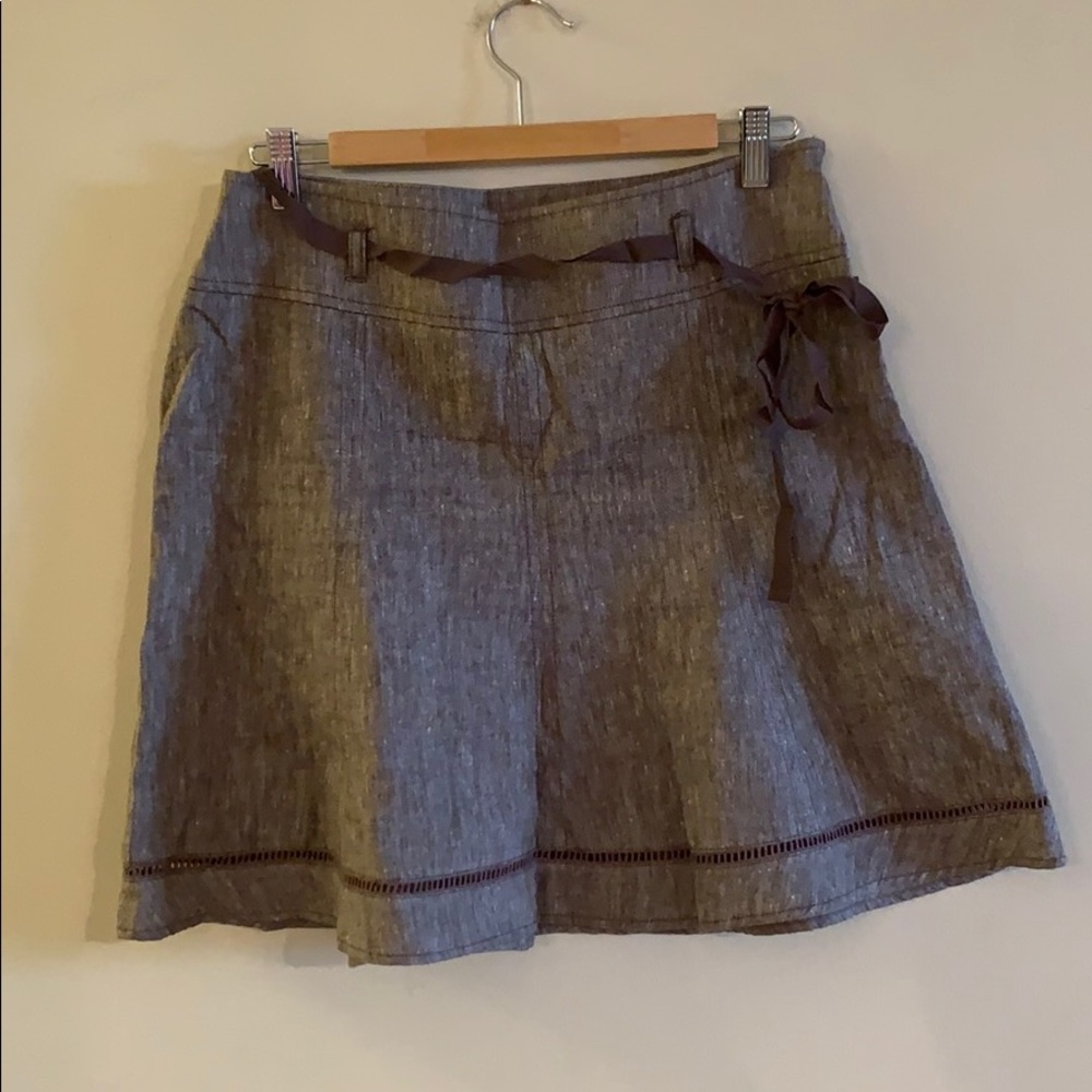 Linen skirt